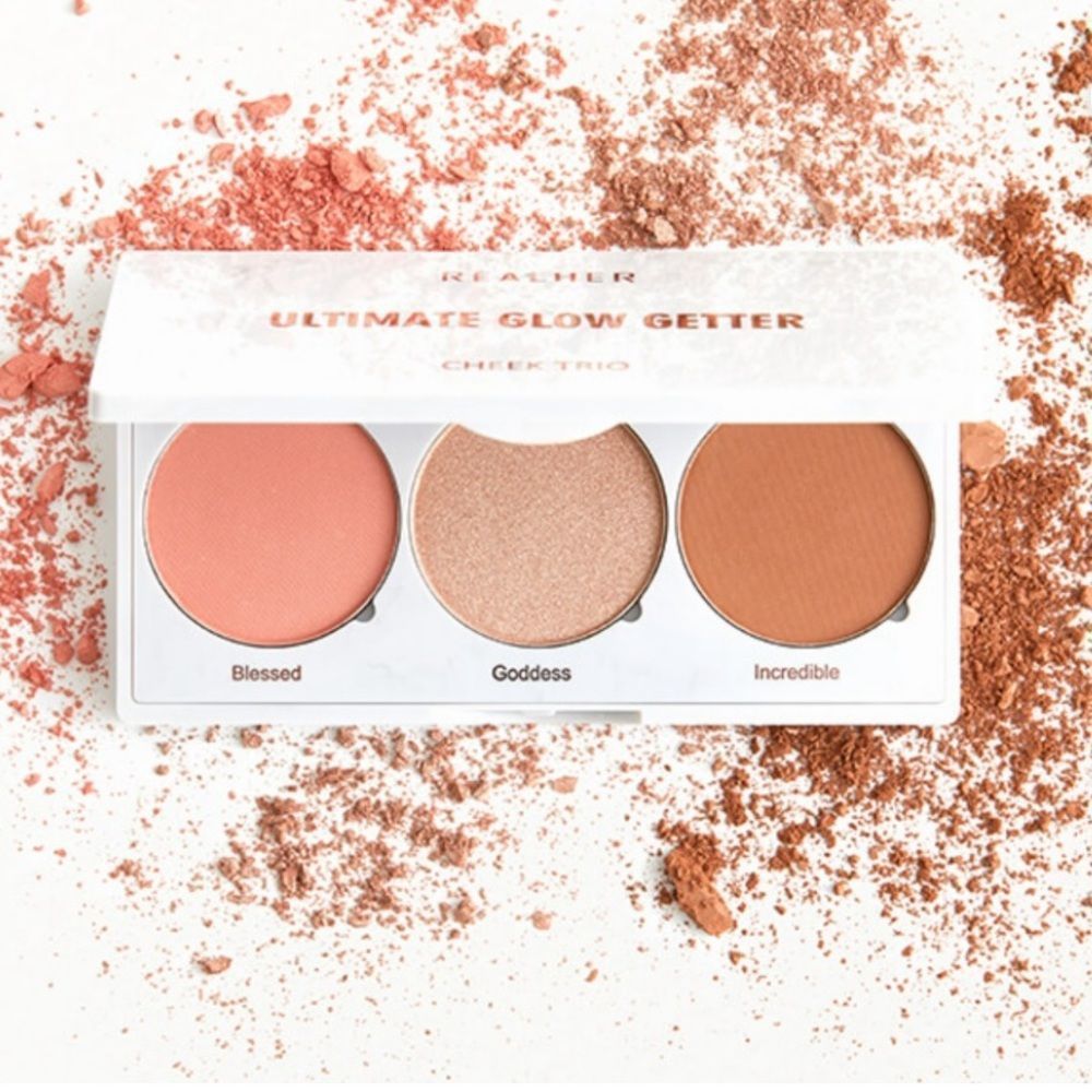 Real Her Ultimate Glow Getter Cheek Trio NEW universally flattering shades
